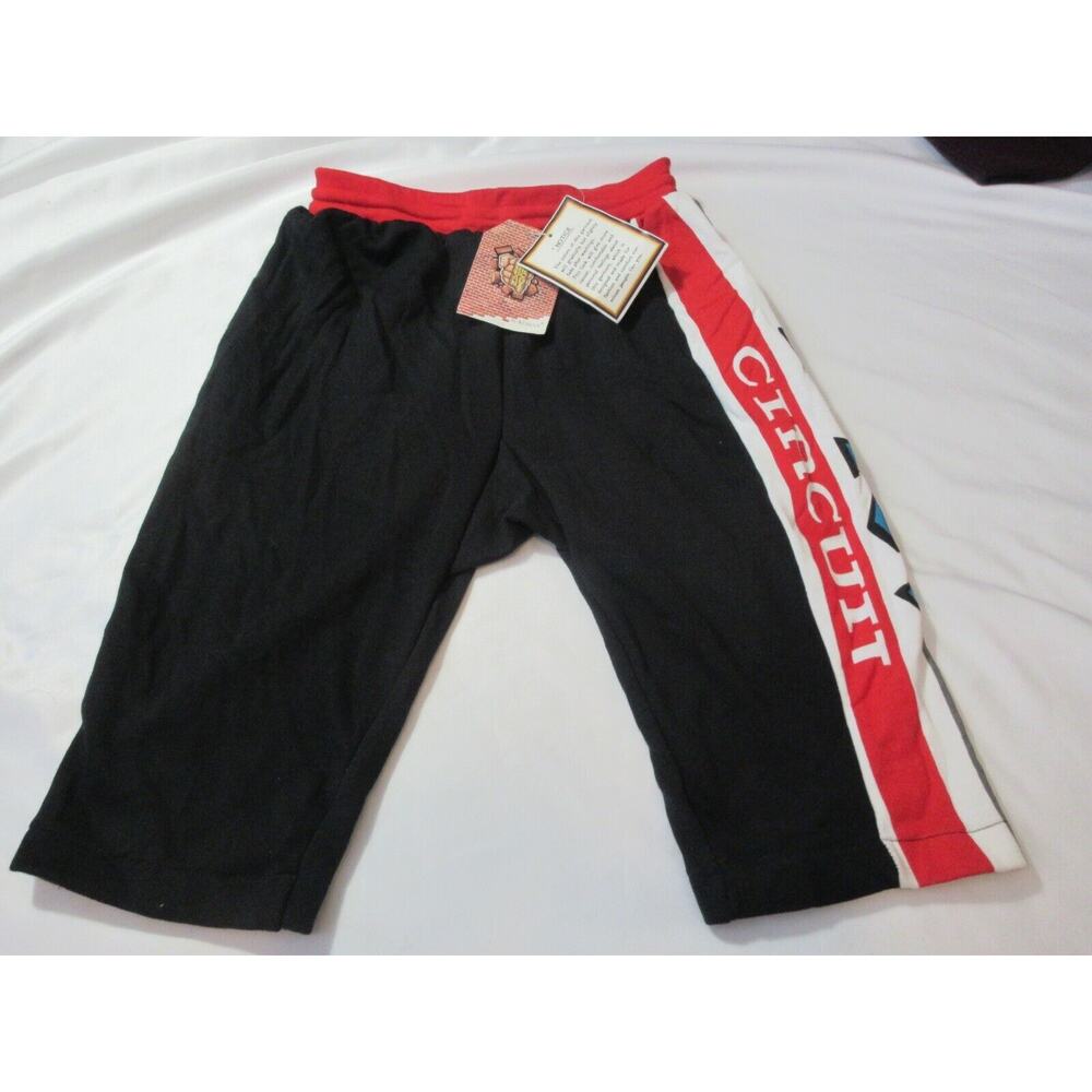NOS VINTAGE 80s URBAN CIRCUIT Rap Hip-Hop Sweat Shorts Men's Small